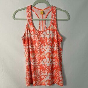 ⭐️ Lole racer-back tank top- peach and white- Size small